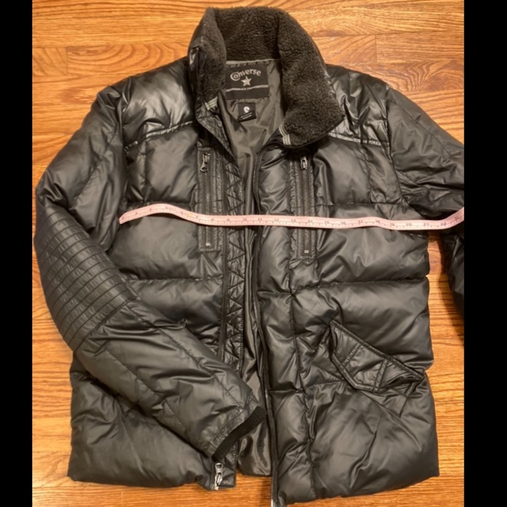 Converse Puffy Sherpa Collared Men’s Jacket Size Small